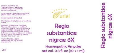 Regio Substantiae Nigrae 6x Ampules (Regio Substantiae Nigrae 6x Ampules)